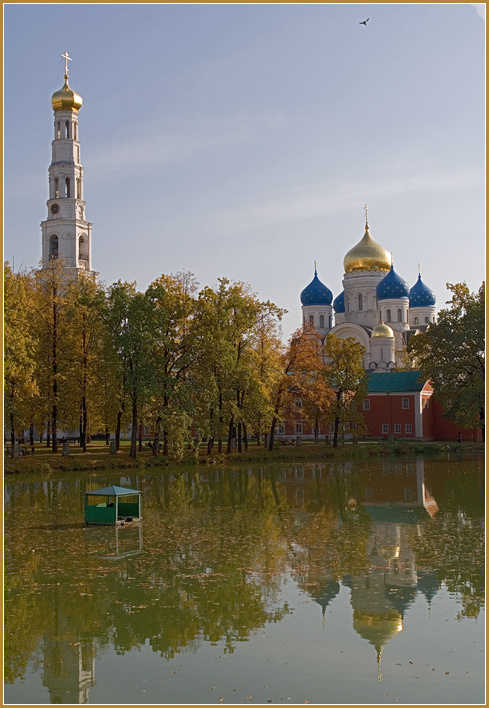 Осень Николо, Угрешский, монастырь, осень