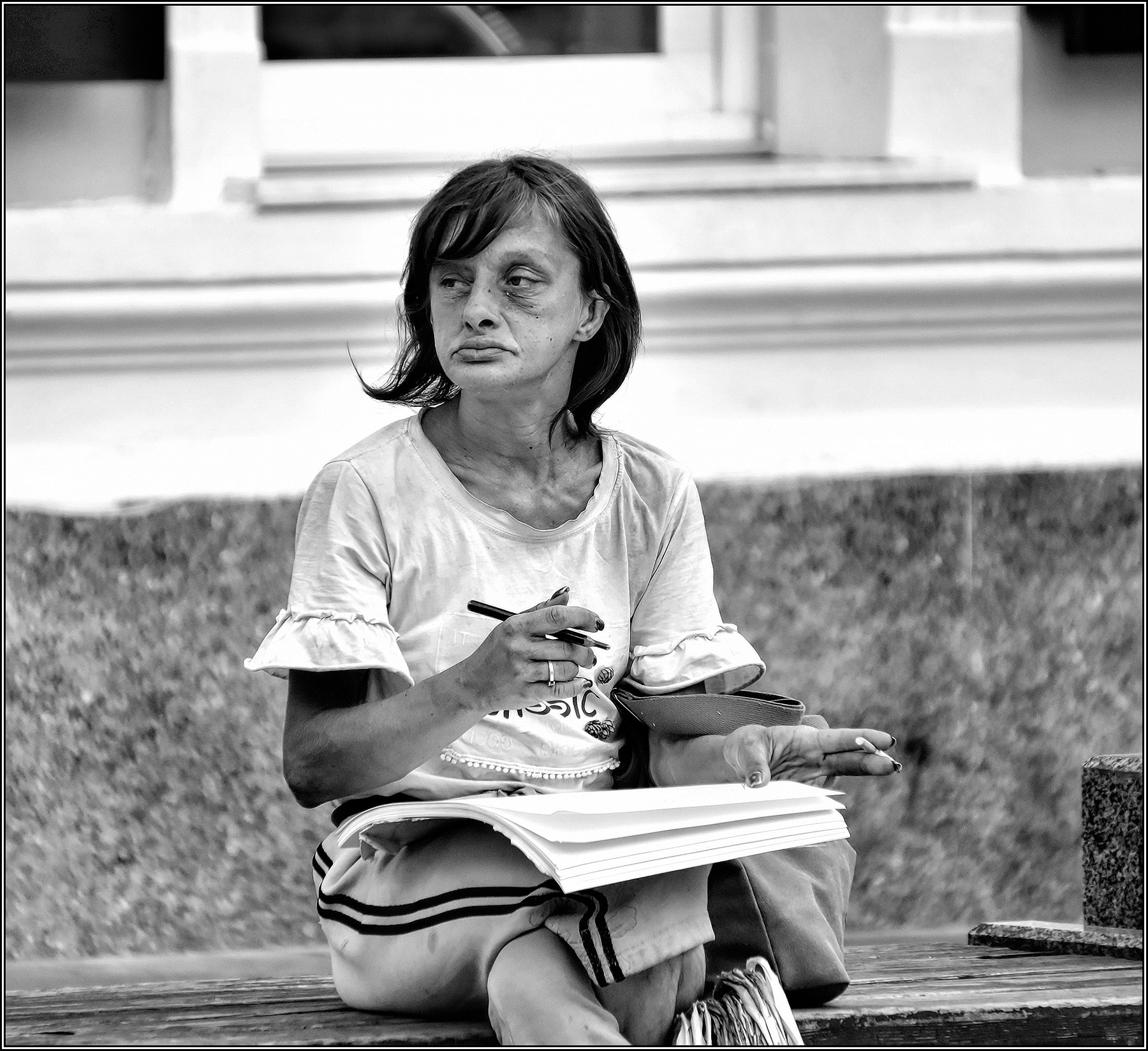 ...... Муки творчества ..... улица люди события