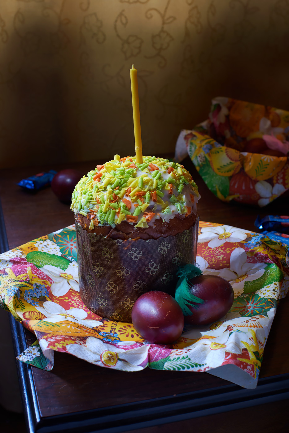 Пасхальный кулич 