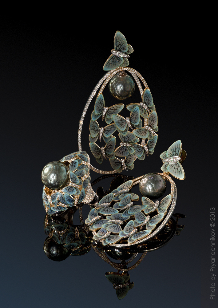 Jewellery Photography. Фото Ювелирных с эмалью, бриллиантами и огранённым жемчугом. Ювелирный постер. Diamond Jewelry. ilgizf фазулзянов ильгиз Tuzlukov Тузлуков прянечников pryanechnikov эмаль бриллианты жемчуг