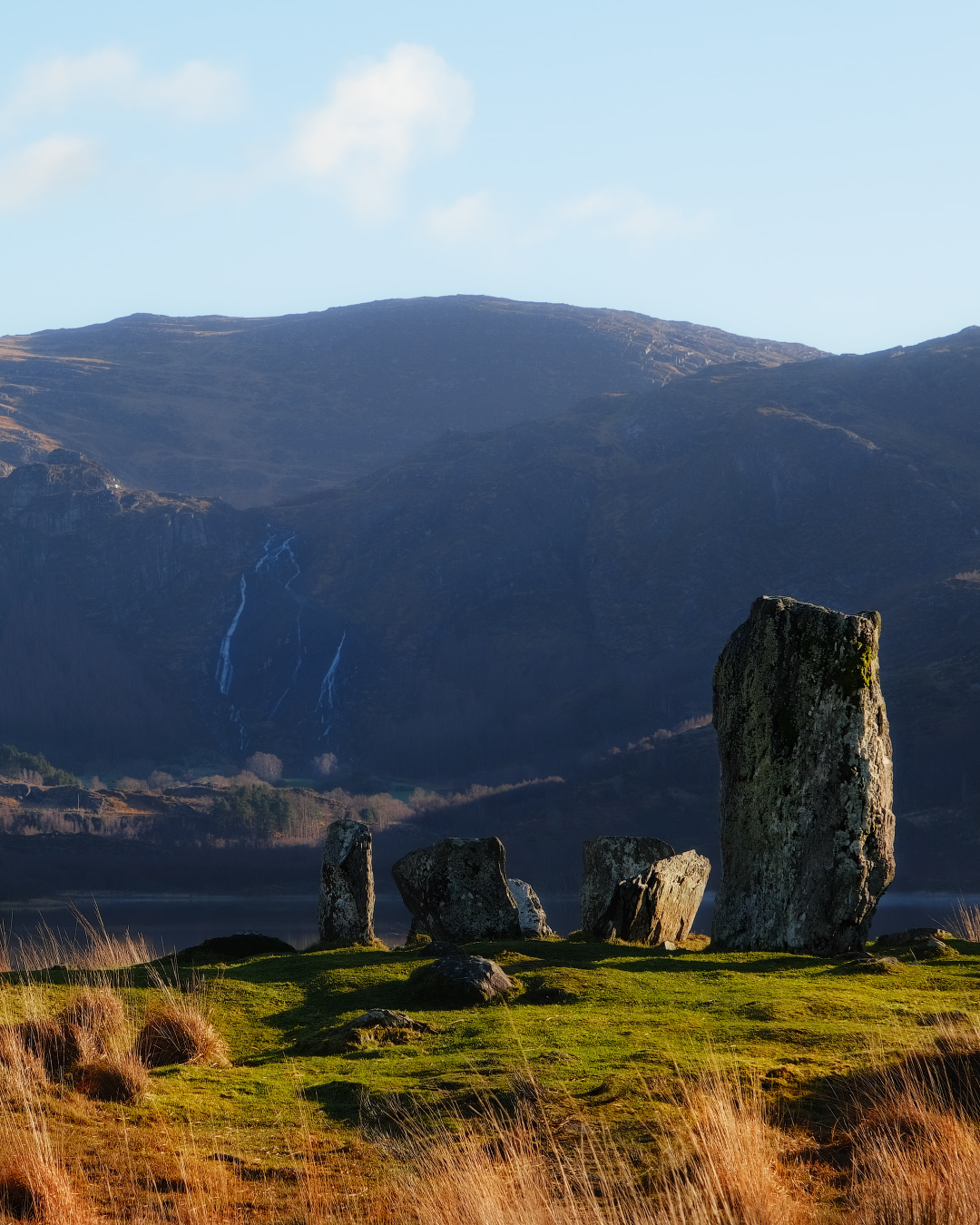 ...among the wilds... ireland nature outdoors scenic waterfall stone circle spiritual dolmen history ancient mountain scape valley kerry kenmare gleninchaquin lake picturesque awesome spectacular wild remte destination europe