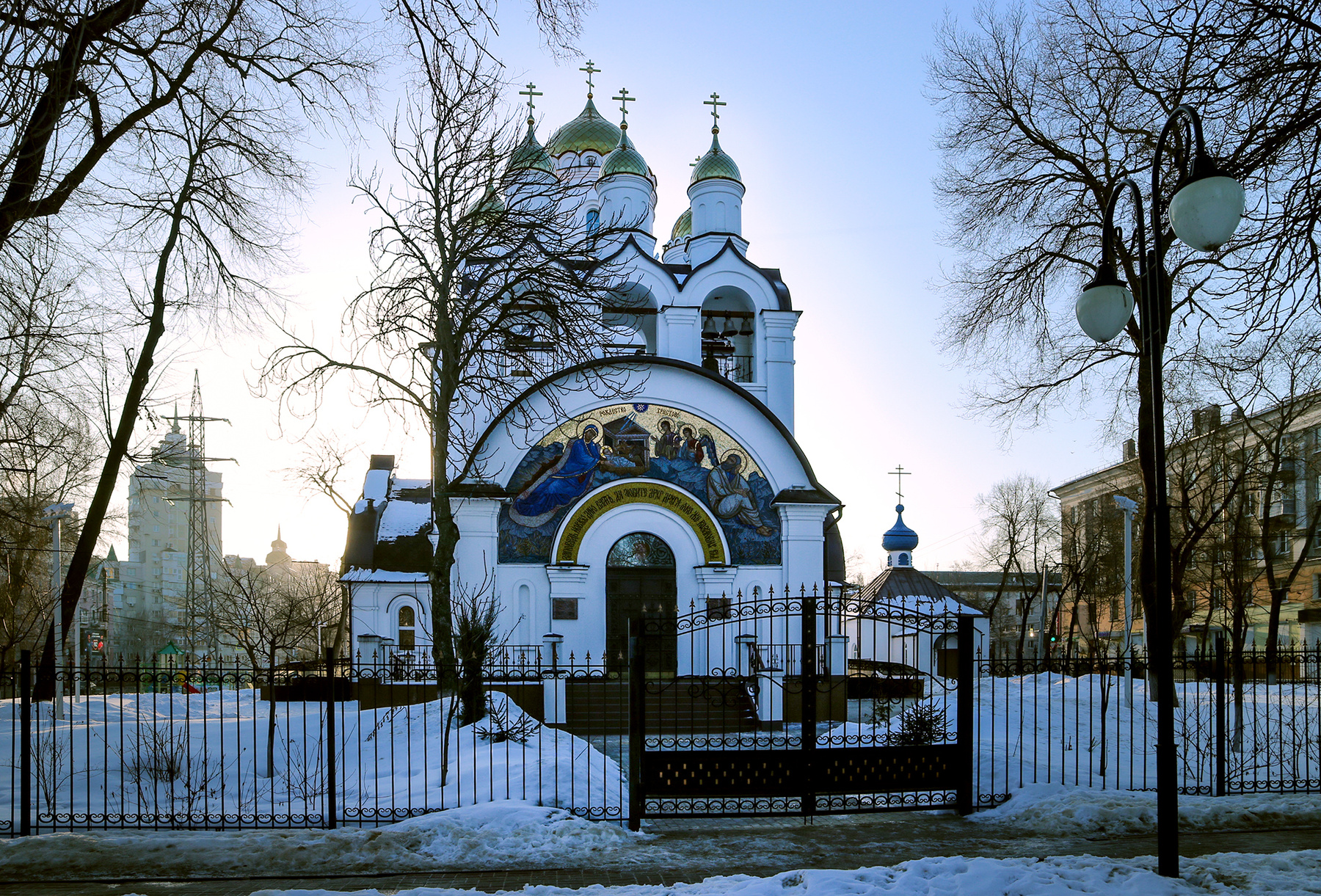 Церковь Рождества Христова (2) Церковь Храм Рождество Христово утро