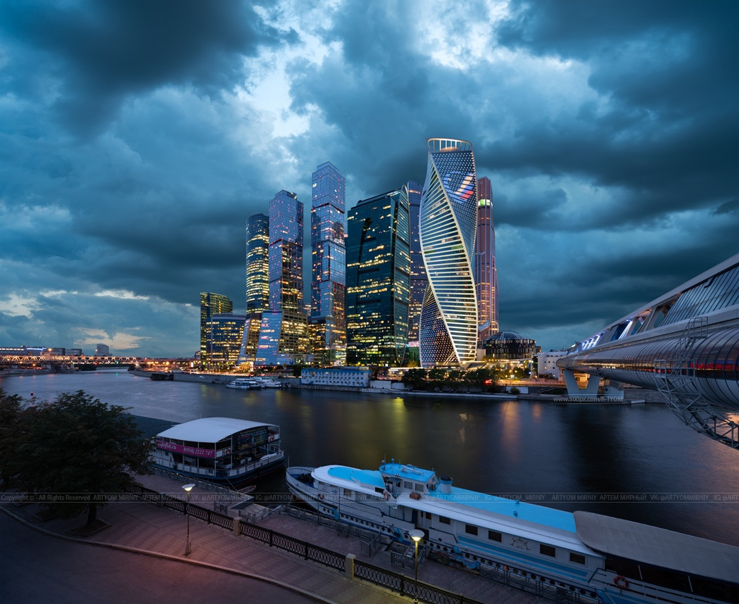 Москва-Сити. Город Москва (Россия) Москва Россия небоскреб Москва-сити артем мирный moscow tower russia artyom mirniy