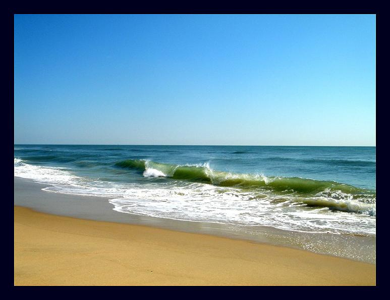 Virginia Beach. The beach побережье Атлантического океана
