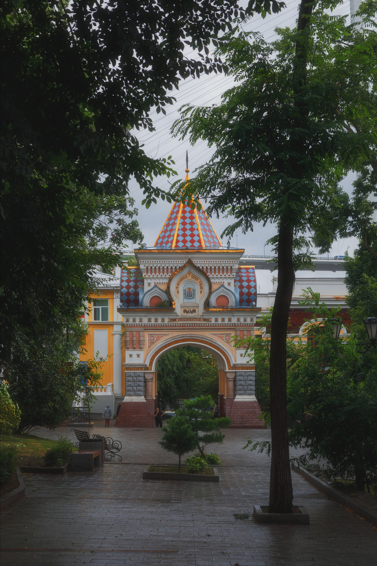 Дождливый Владивосток Владивосток Приморский край непогода