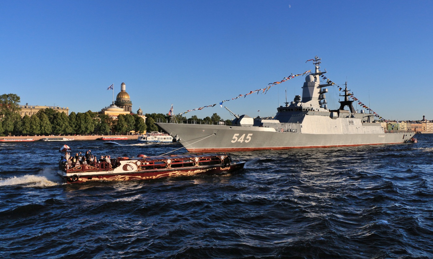 545 - Стойкий нева корабль петербург