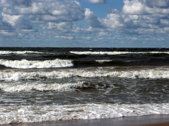 август конец лета холодное море