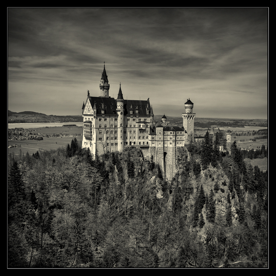 Замок Нойшванштайн Замок Нойшванштайн Бавария Германия Фюссен Neuschwanstein