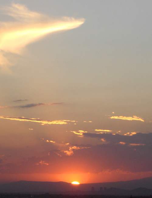 Colors of sunset Sunset