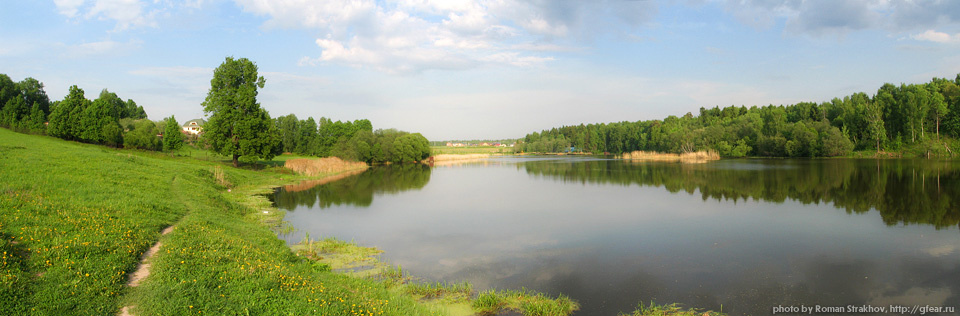 Летнее природа небо солнце вода тишково панорама