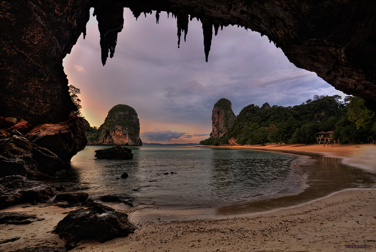Phra Nang Cave Beach #1 Phra_Nang_Cave_Beach Railay Krabi Thailand Рэйли Краби Таиланд vakomin