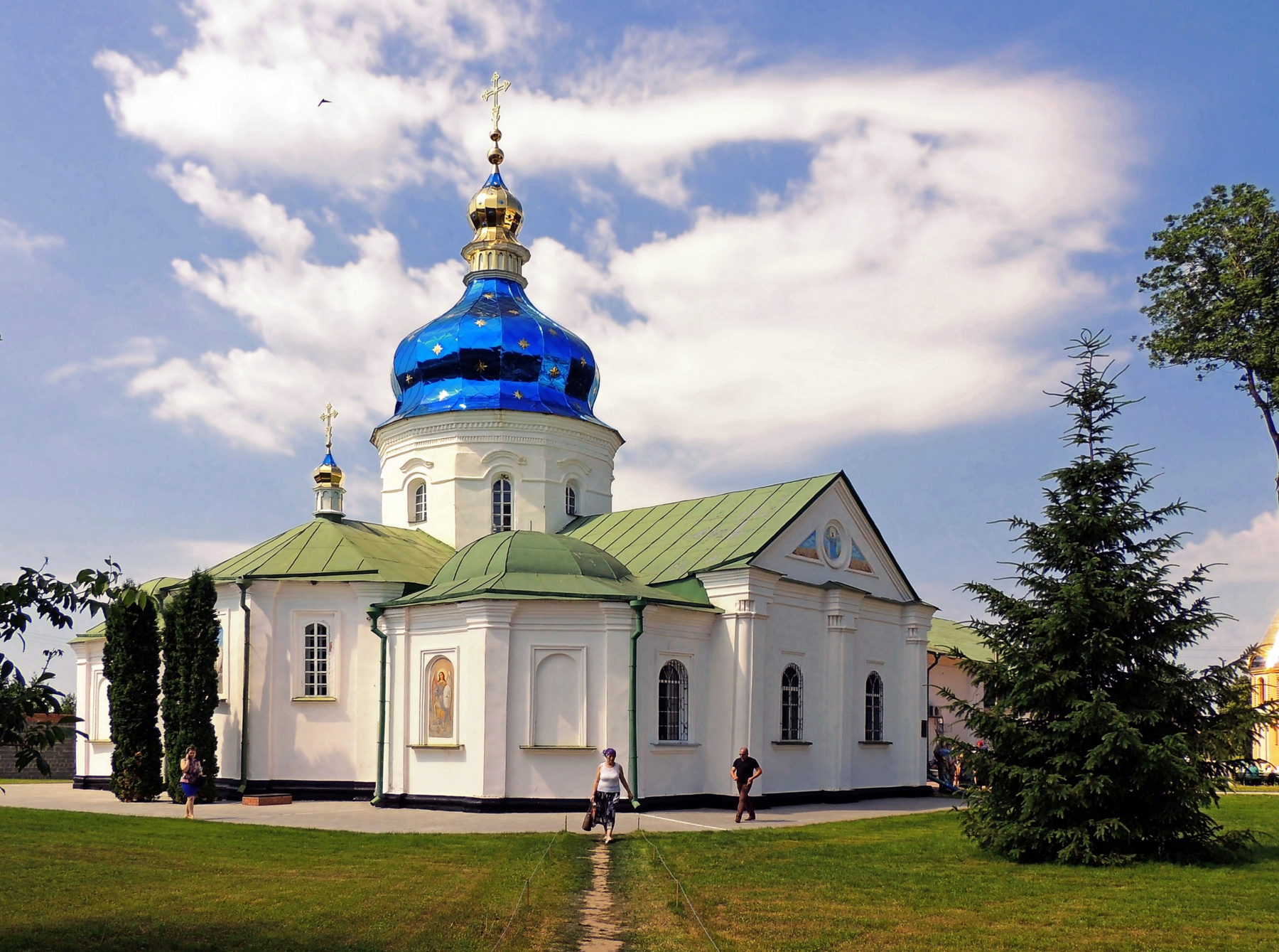 Густынский монастырь храм религия архитектура