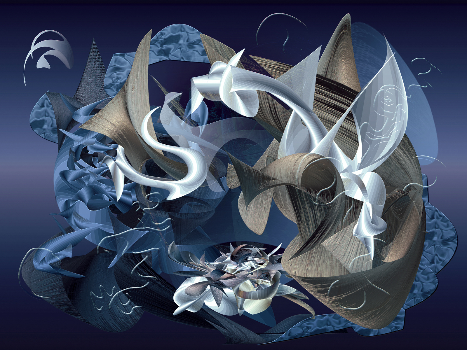 Весенние зарисовки. Art.Deko.Fantasy.Computer.2022