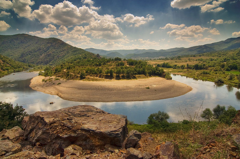 Arda meanders Arda, Madzharovo