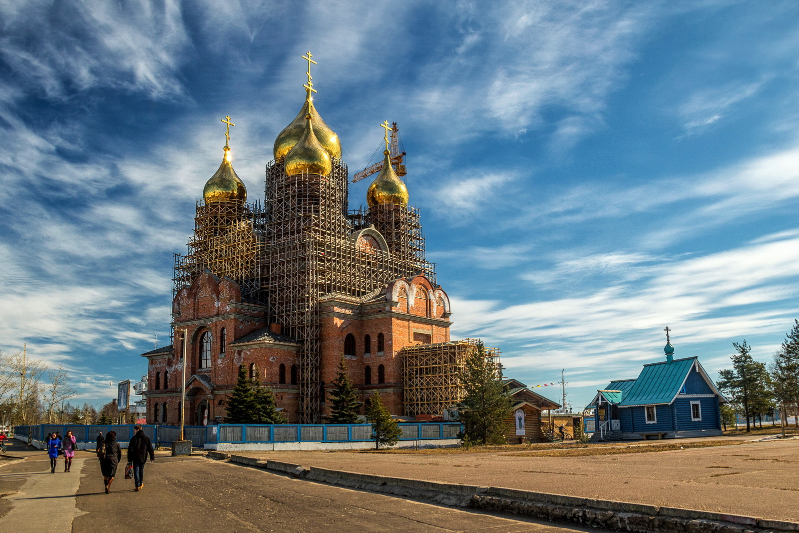 Кафедральный собор в Архангельске 