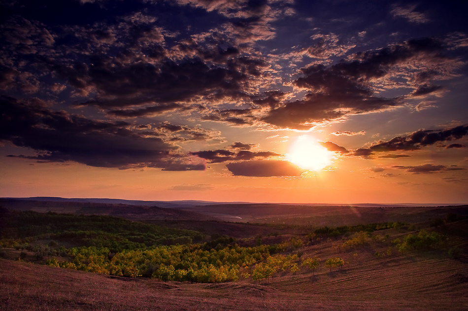 Осенний закат 