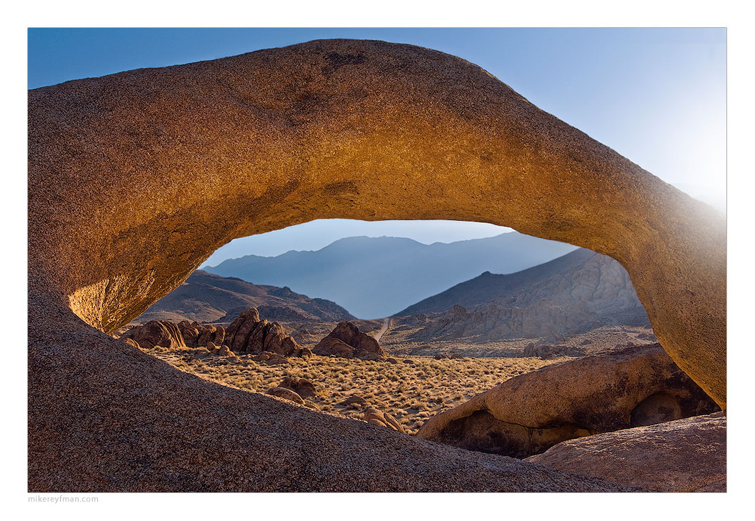 Снова в Седле Galen\'s Arch, Alabama Hills, California