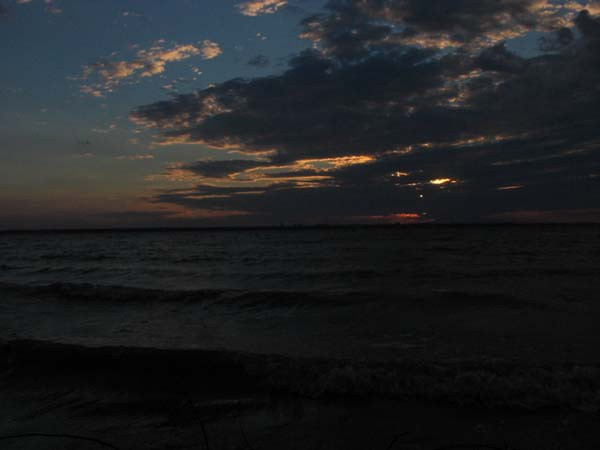 Вечером у океанского берега... море закат вода