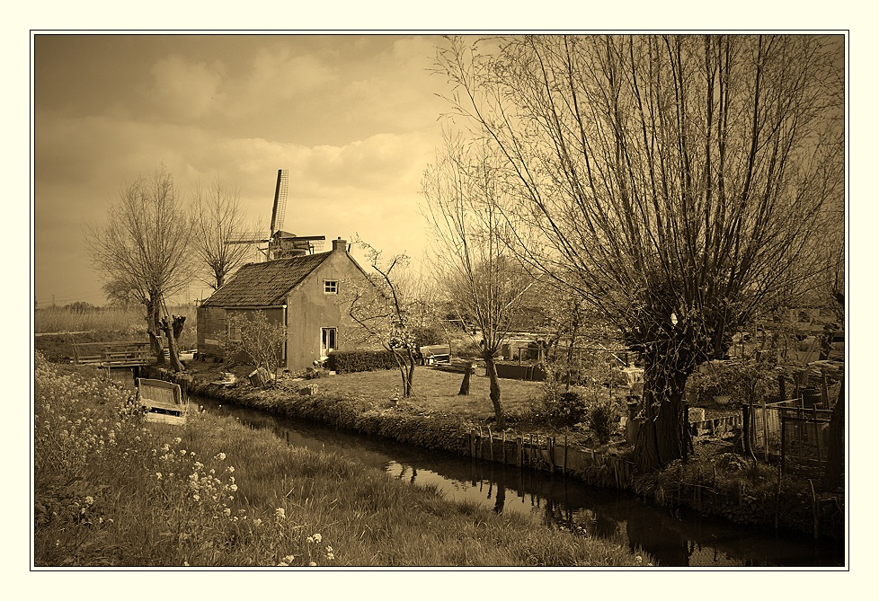 * Kinderdijk Holland Nederlands