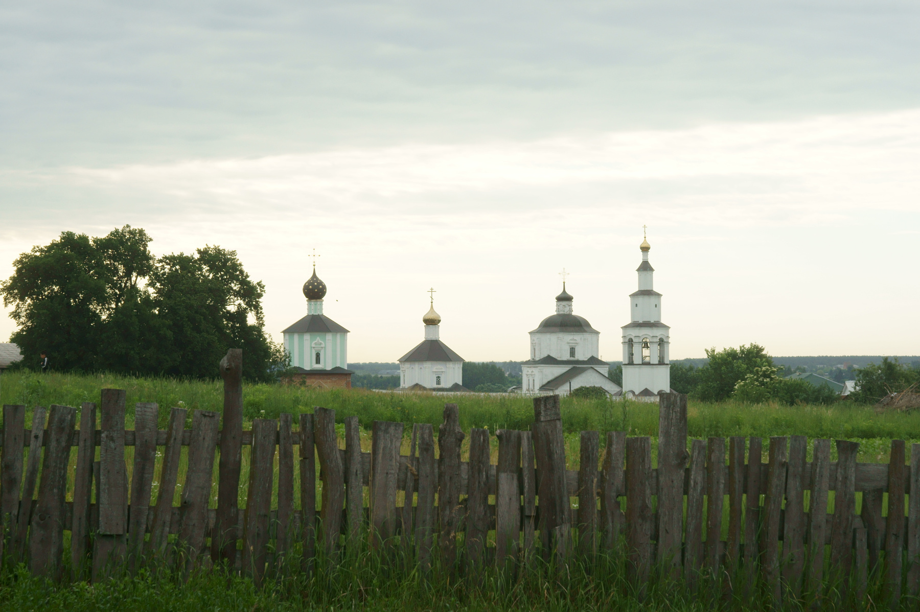 В огородах 