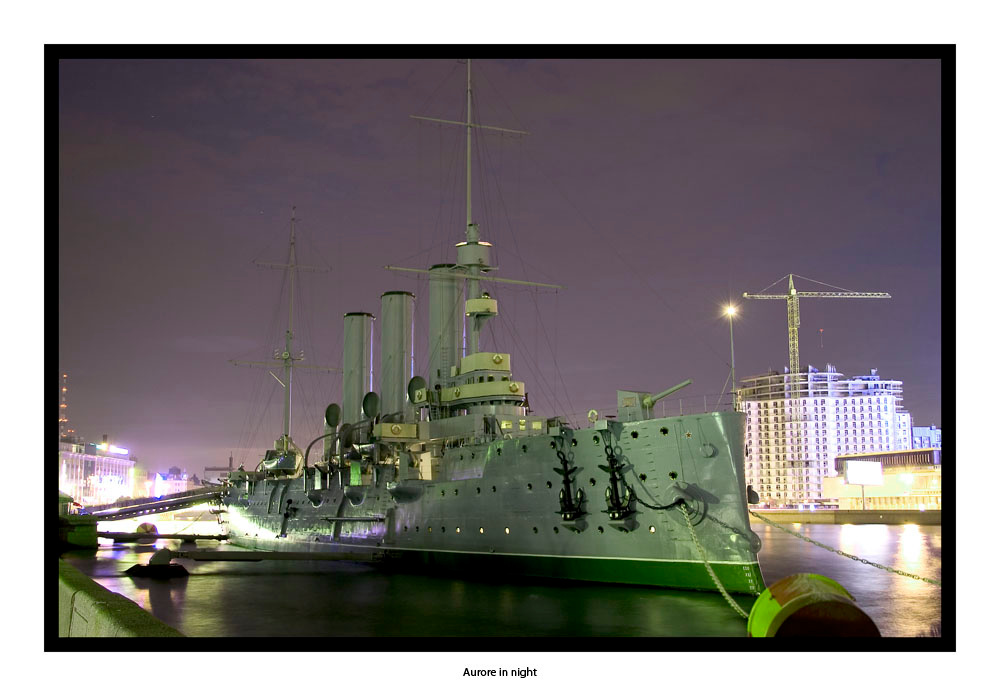 Aurore in night 