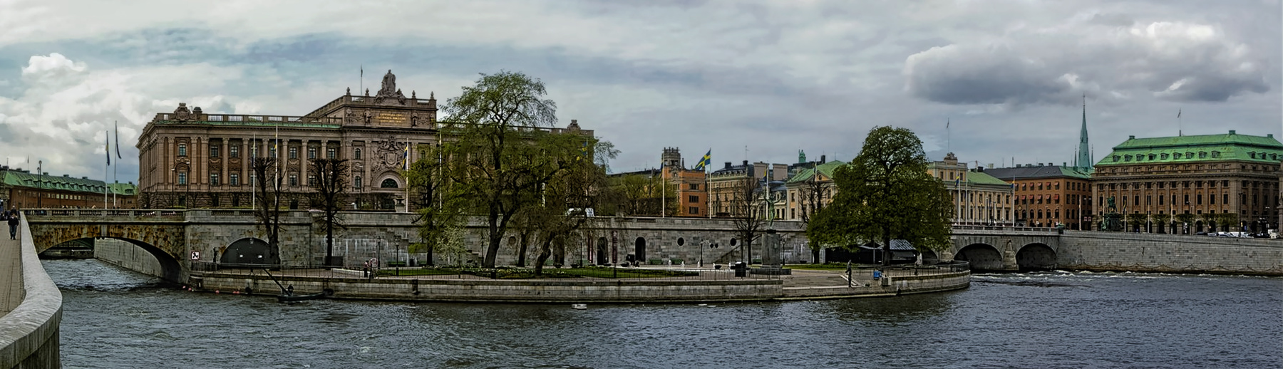 Parliament Building (Riksdagshuset), Стокгольм. 