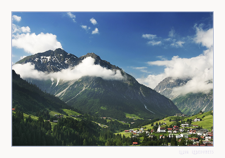 Kleinwalsertal, Austria Austria Kleinwalsertal горы
