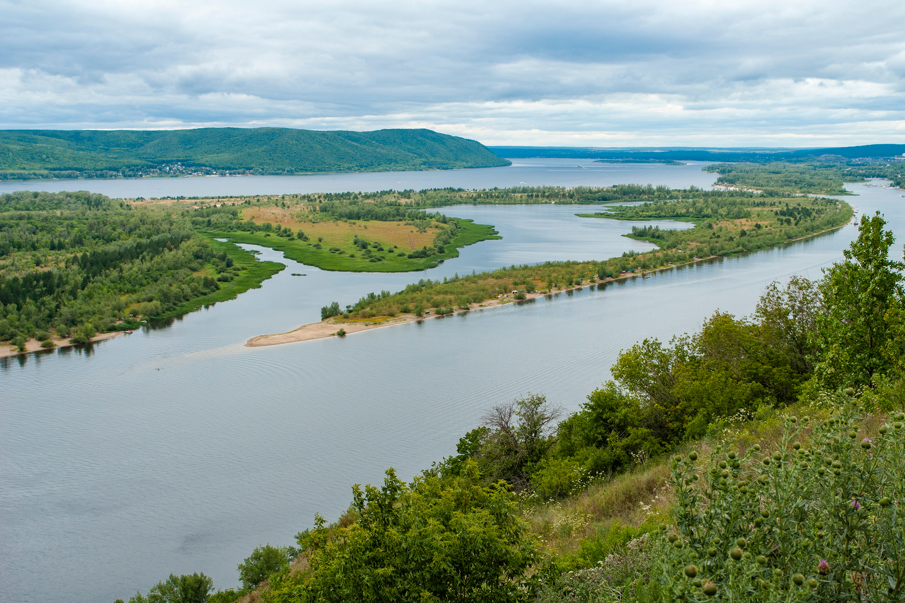 Волжские просторы 