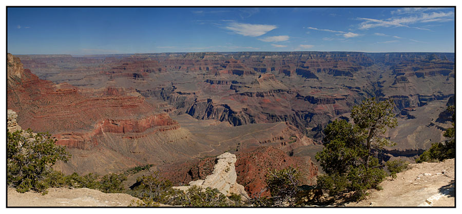 Grand Canyon. Открыточные виды. №1 USA. Grand Canyon.