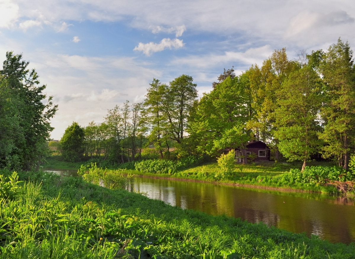 У реки. Начало лета река_Ванта сауна лето Хельсинки river_Vantaa sauna summer Helsinki