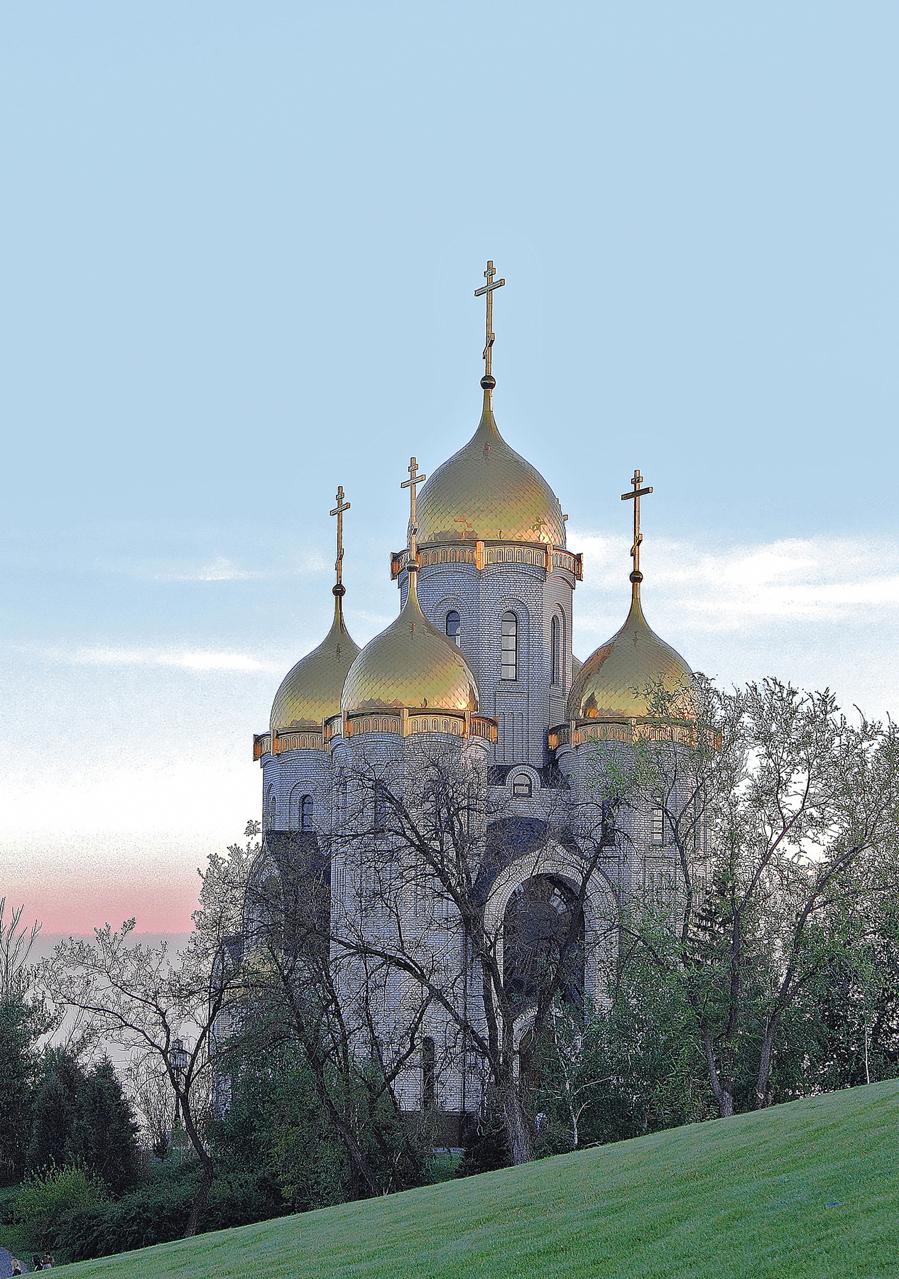 Храм Всех Святых на Мамаевом кургане. Волгоград. 