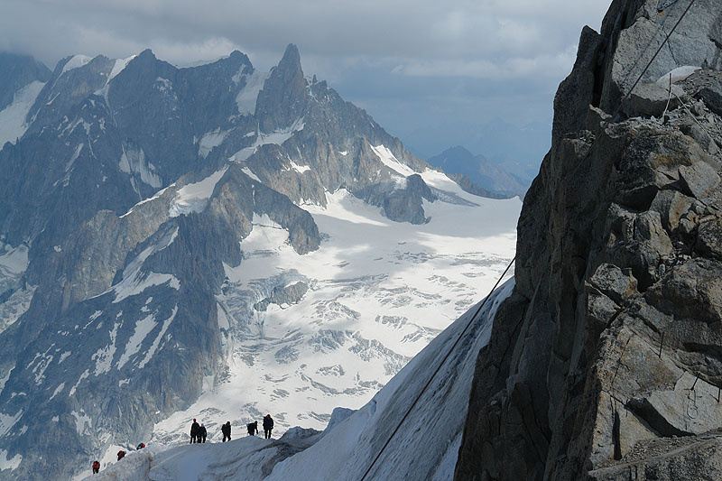 Aiguille Du Midi 3842m mont blanc alps chamonix