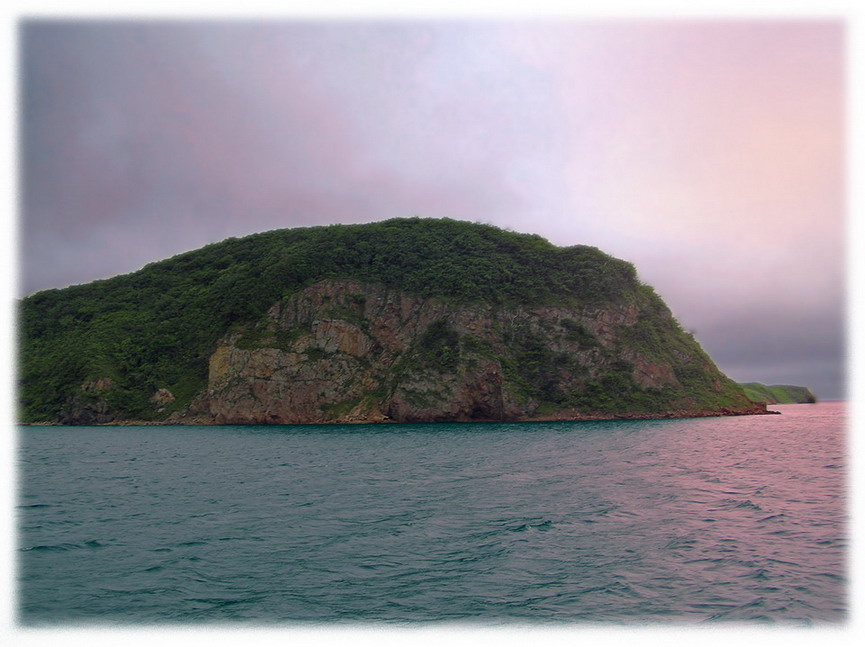 Остров невезения Остров, море, сумерки