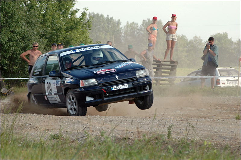 Rally action Rally, clio, williams