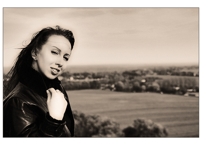 Josephine Waterloo, ступеньки, панорама