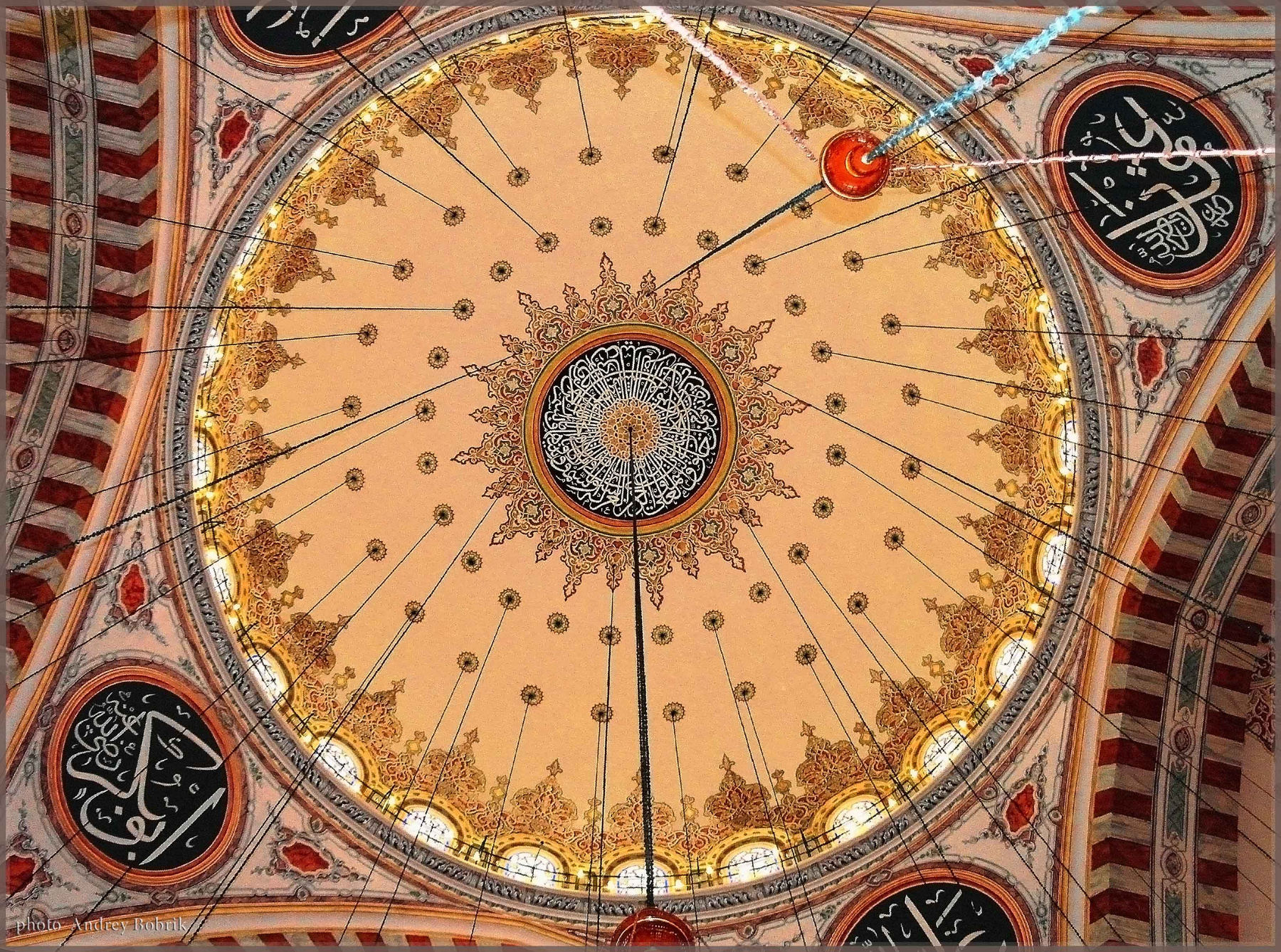 Купол Стамбул Турция Мечеть Мехмеда Фатиха Fatih Sultan Mehmet Camii купол рисунок