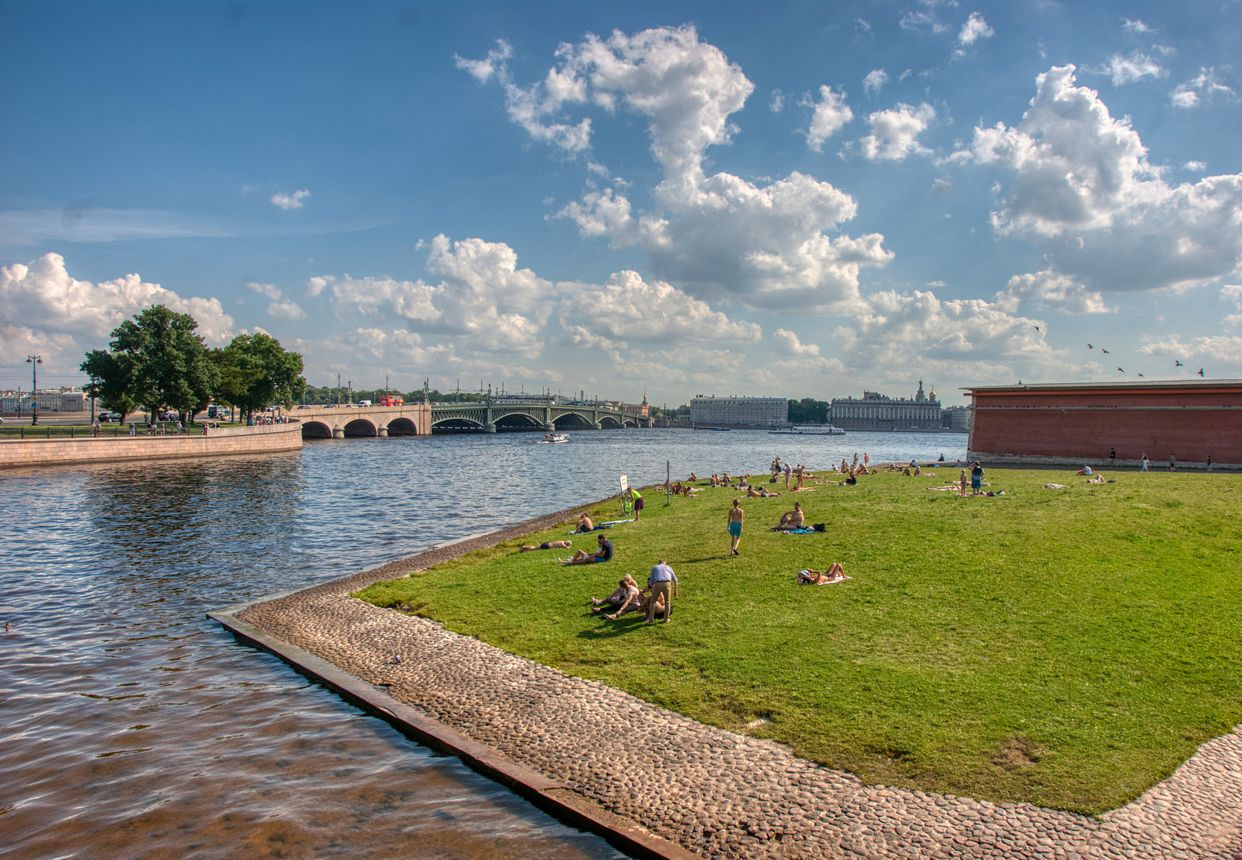 *** Санкт-Петербург Нева лето
