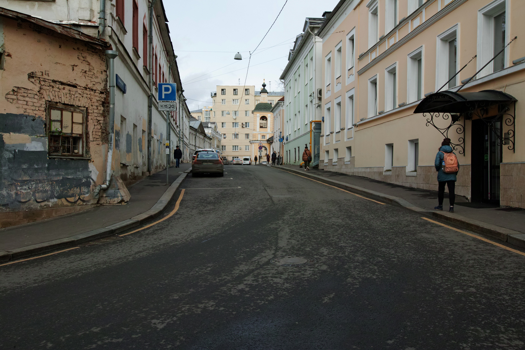 Хохловский переулок город Москва переулок Хохловский