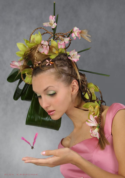 Flowers 4 Студия девушка гламур анви
