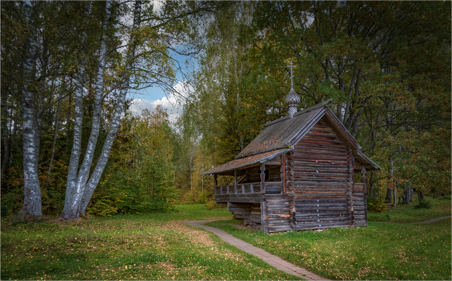 Осенняя пора природа