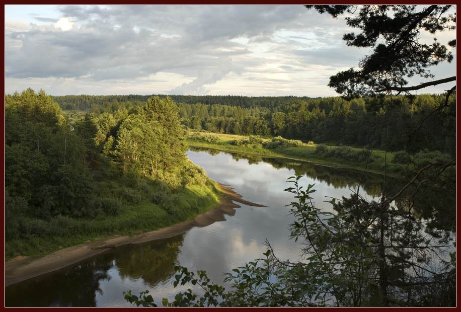 река Луга 
