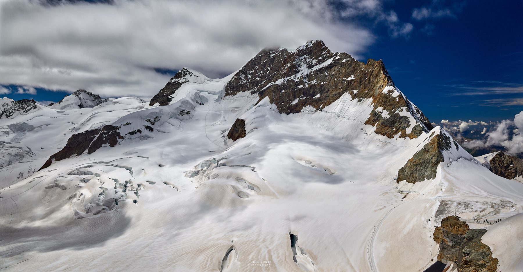 Jungfrau... Швейцария солнце снег горы Альпы jungfrau