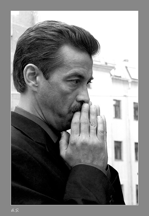 Актер актер перед съемкой