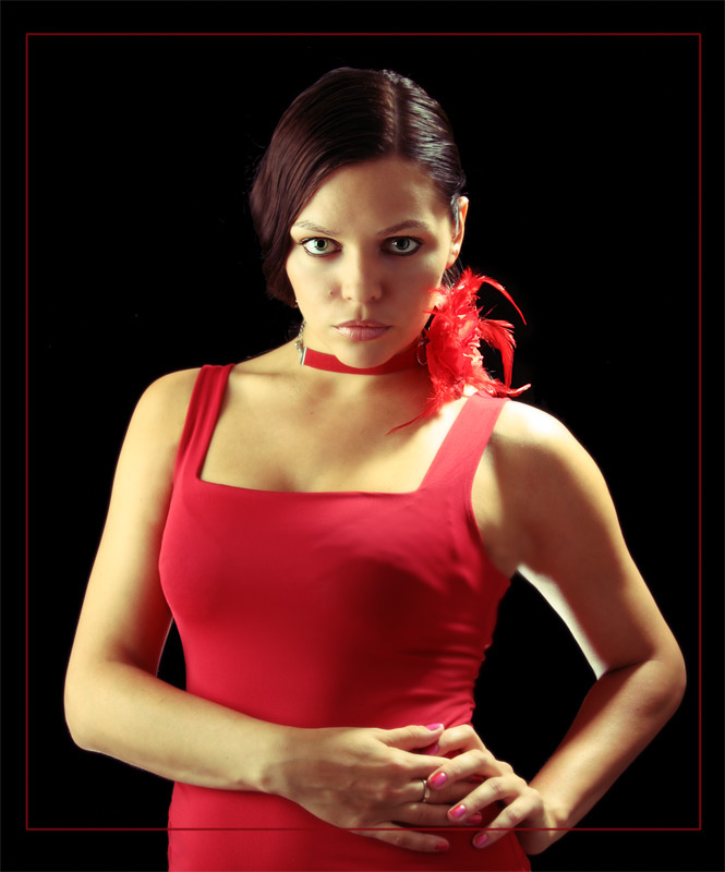 *red and black* 