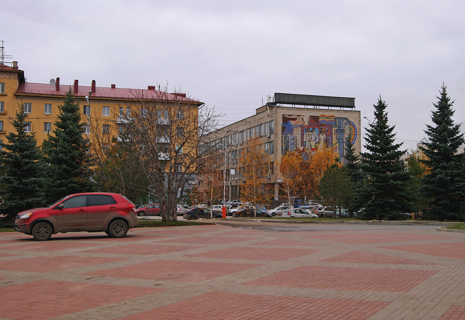 Городские зарисовки. Ноябрь осень город улица дом