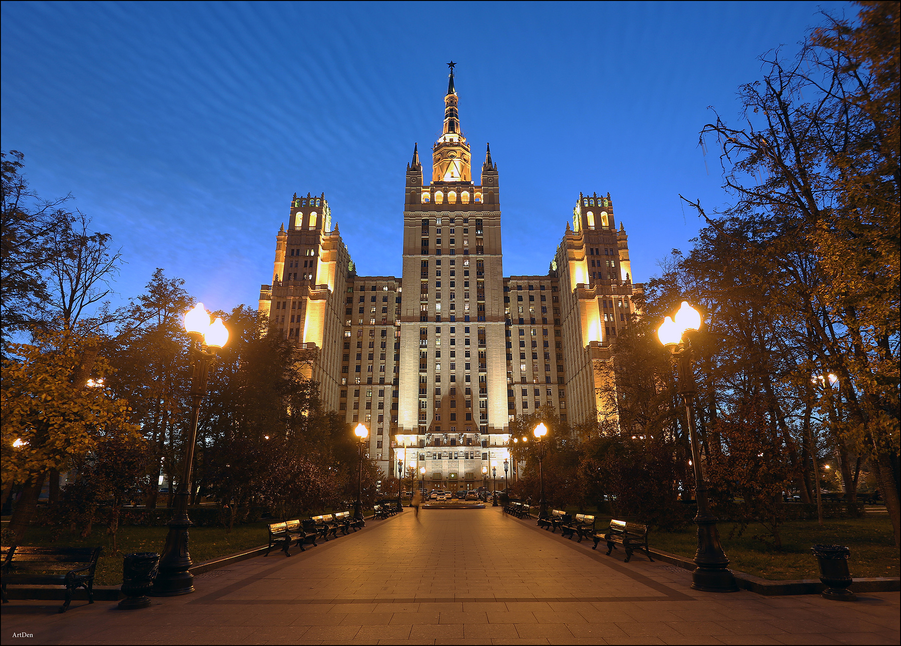 Жилой дом на Кудринской площади Россия Москва