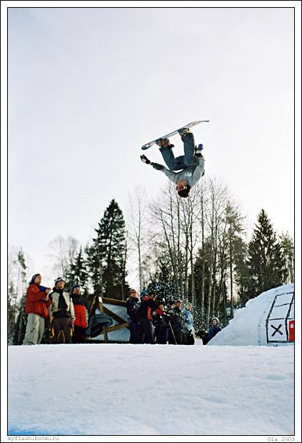из Коробицыно №5 spazm snowboard bigair