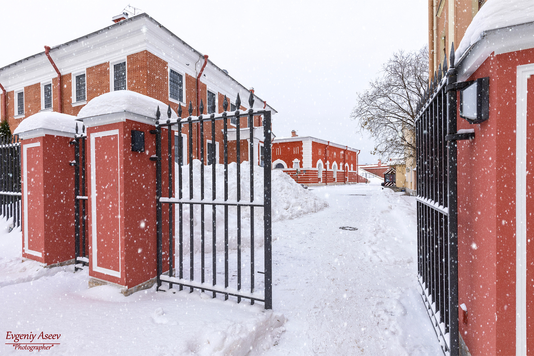 Зима в Петропавловке Петропавловская крепость