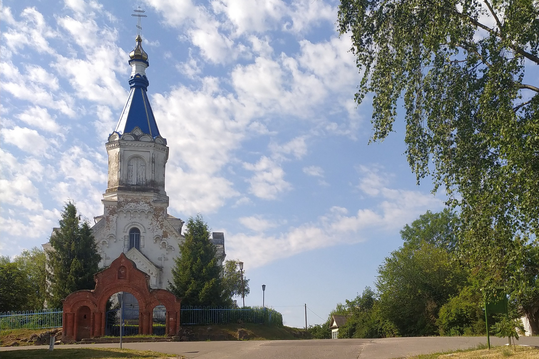 *** церковь лето июль