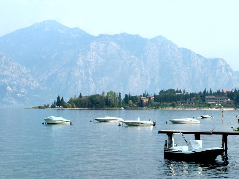утром на озере Гарда... Italy Италия озеро Гарда lago di Garda утро morning